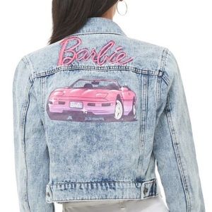 Barbie Acid Wash Denim Jacket